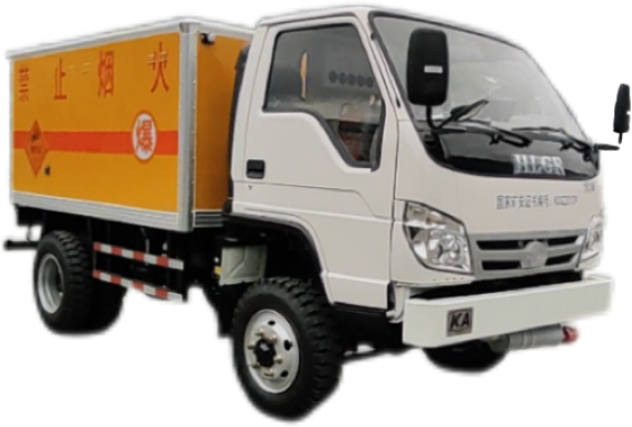 云南3噸礦用柴油機(jī)無軌爆破器材運(yùn)輸車