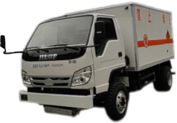 云南5噸礦用柴油機無軌爆破器材運輸車