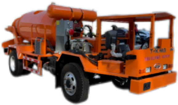 云南3立方礦用混凝土攪拌運輸車（超低）